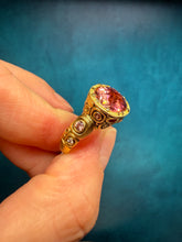 Load image into Gallery viewer, Alex Sepkus-Peach Tourmaline Ring
