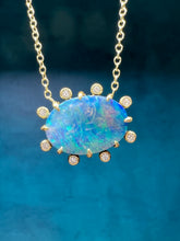 Load image into Gallery viewer, Suzy Landa Opal and Diamond Necklace
