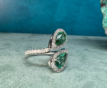 Load image into Gallery viewer, Green Tourmaline Ring
