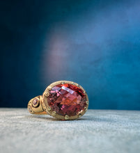 Load image into Gallery viewer, Alex Sepkus-Peach Tourmaline Ring
