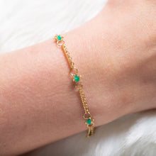 Load image into Gallery viewer, Amali Whisper B-1615-Emerald Bracelet
