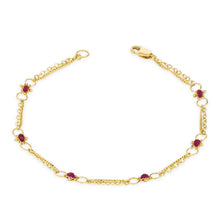 Load image into Gallery viewer, Amali Whisper Ruby Bracelet B-1615-RU
