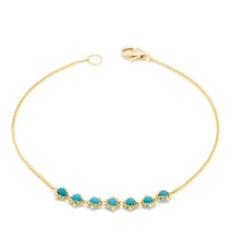 Load image into Gallery viewer, Amali B-1102-Turquoise Bracelet
