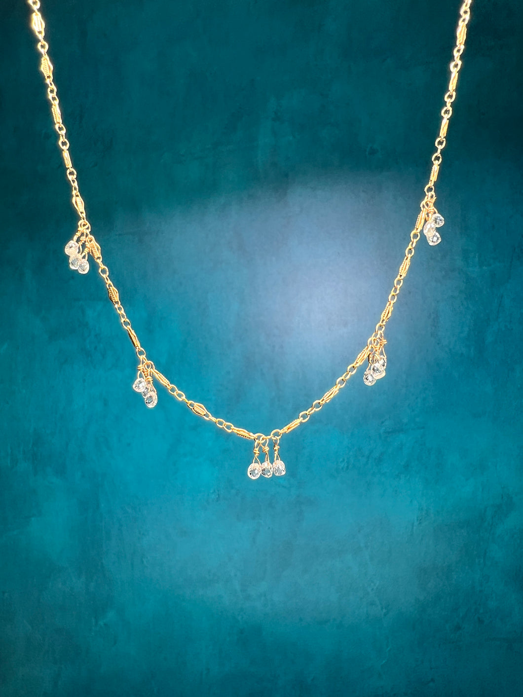 Just Jules Briolette Diamond Necklace