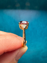 Load image into Gallery viewer, Red Zircon Ring
