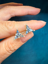 Load image into Gallery viewer, Suzy Landa Aquamarine Studs Trio
