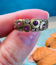 Load image into Gallery viewer, Alex Sepkus Candy Ring Pink/Purple R-122S
