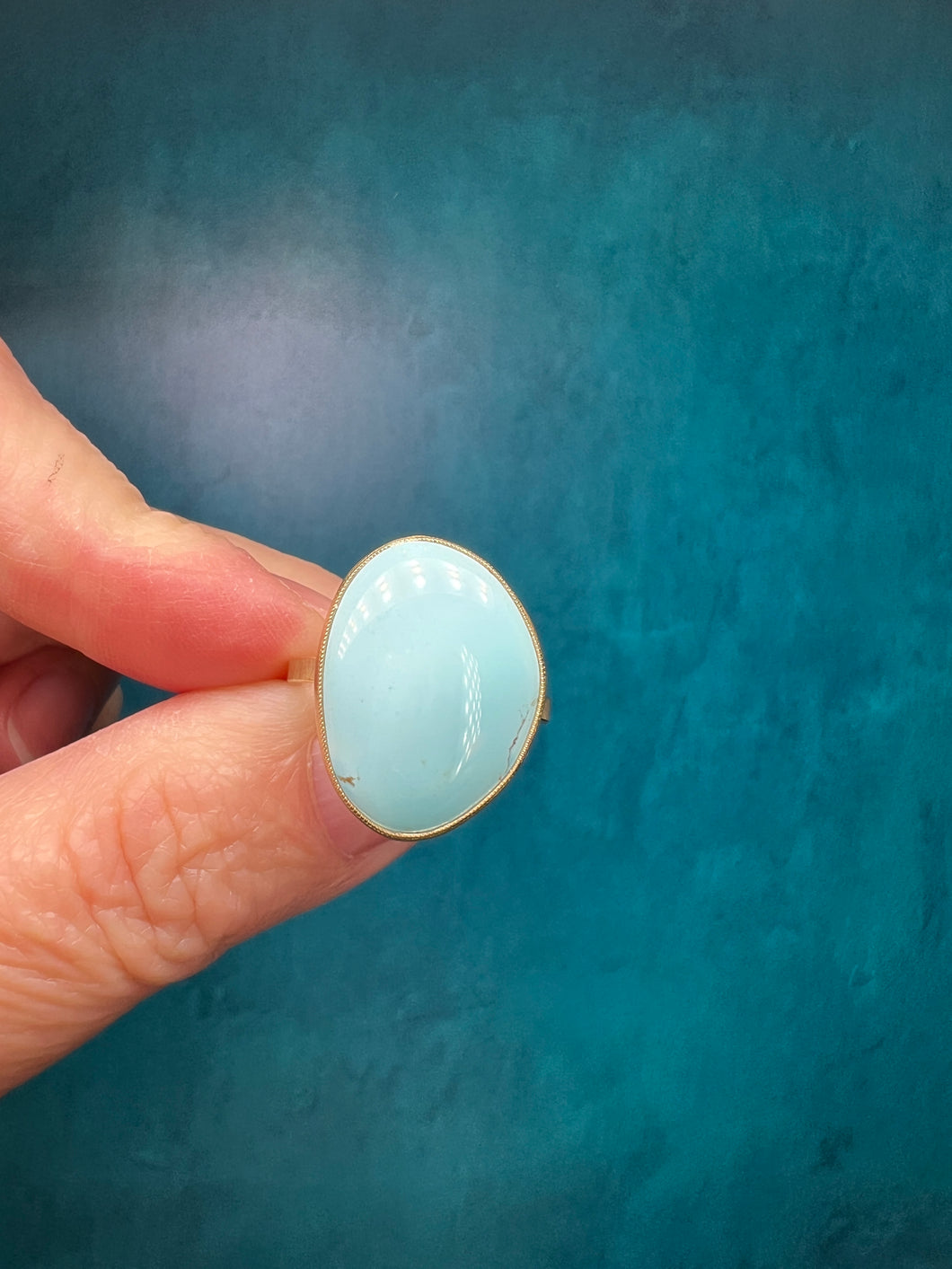 Jen Leddy Turquoise Ring