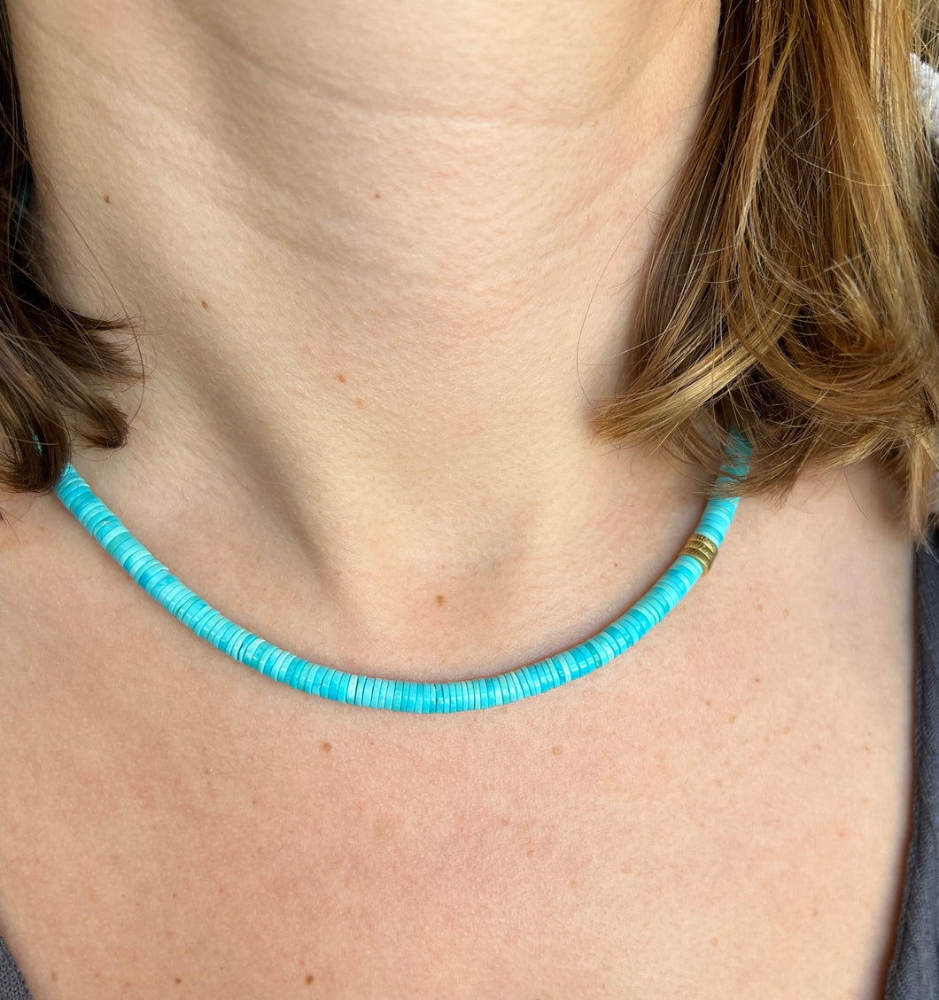 Lauren K Turquoise Bead Strand