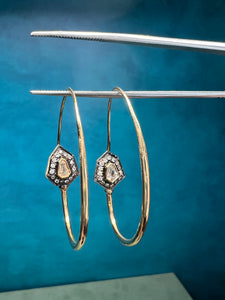 Just Jules Diamond Hoops