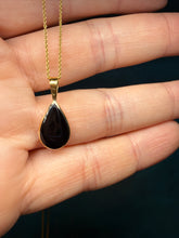 Load image into Gallery viewer, Onyx and Gold Necklace
