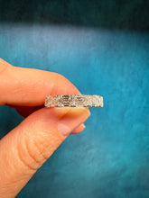 Load image into Gallery viewer, Emerald cut Diamond Band
