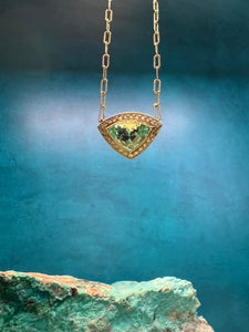 Just Jules Emerald Necklace