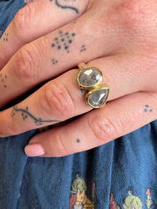 Lauren K Two Diamond Ring