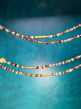 Load image into Gallery viewer, Alex Sepkus Flora Autumn Sapphire Necklace
