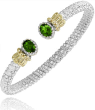 Load image into Gallery viewer, Vahan Bracelet Chrome Diopside 23355DCD04
