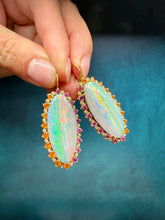 Load image into Gallery viewer, Suzy Landa Statement Opal Earrings

