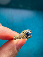 Load image into Gallery viewer, Alex Sepkus Sapphire Ring R-217 Turtle

