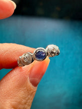 Load image into Gallery viewer, Alex Sepkus Platinum Sapphire Ring R-233
