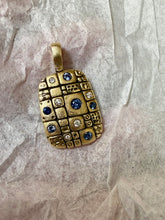 Load image into Gallery viewer, Alex Sepkus M-74S Old Pathway Sapphire Pendant NO CHAIN
