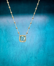 Load image into Gallery viewer, Lauren K Blue Zircon Necklace
