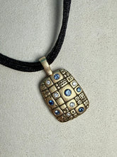 Load image into Gallery viewer, Alex Sepkus M-74S Old Pathway Sapphire Pendant NO CHAIN
