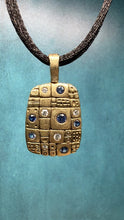 Load image into Gallery viewer, Alex Sepkus M-74S Old Pathway Sapphire Pendant NO CHAIN
