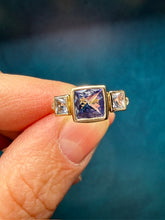 Load image into Gallery viewer, Just Jules Tanzanite and Sapphire Ring
