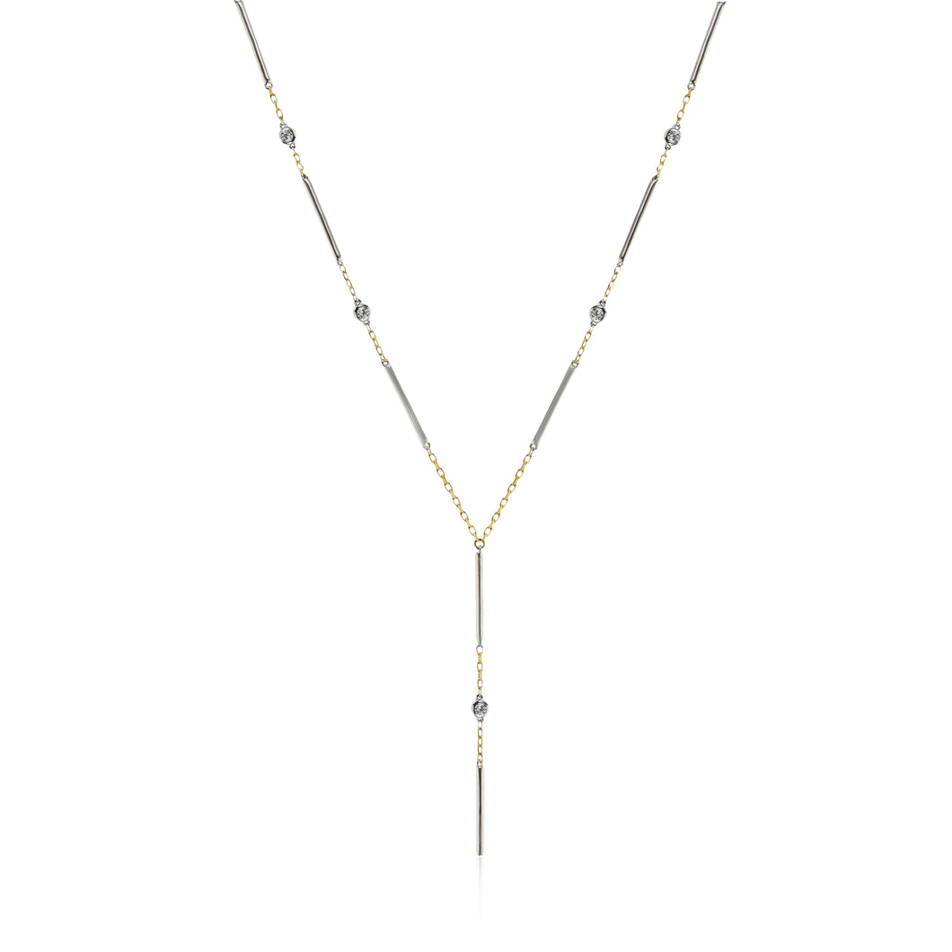 Simon G LP4637-A Diamond Y Necklace