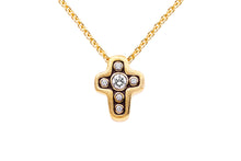 Load image into Gallery viewer, Alex Sepkus Candy Diamond Cross M-18D15 with chain
