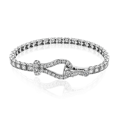 Simon G Diamond Buckle Bracelet MB1723