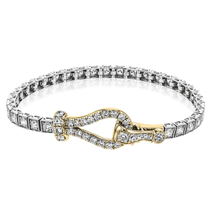 Simon G Diamond Buckle Bracelet MB1734-A-Y