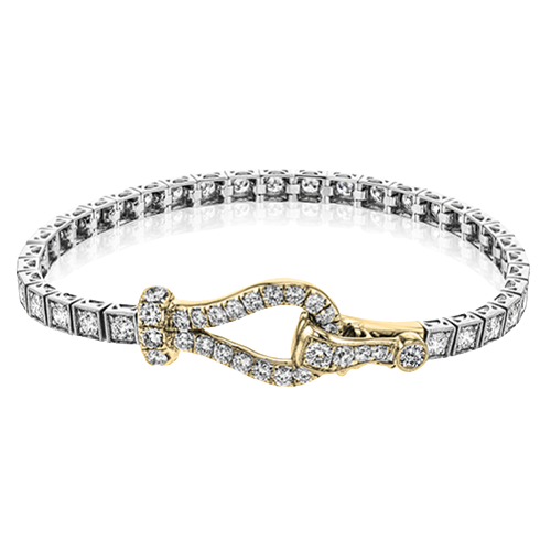 Simon G Diamond Buckle Bracelet MB1734-A-Y