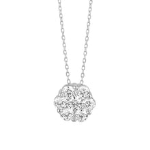 Load image into Gallery viewer, Round Floral Diamond Cluster
