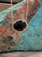 Load image into Gallery viewer, DOVES Onyx Necklace
