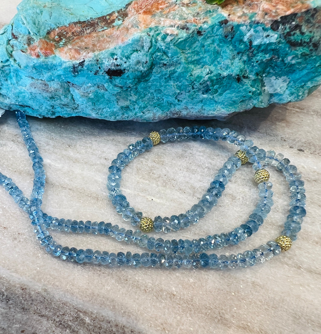 Lauren K Aquamarine Beads