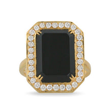 Load image into Gallery viewer, DOVES Statement Onyx Ring
