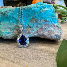 Load image into Gallery viewer, Sapphire and Diamond Necklace
