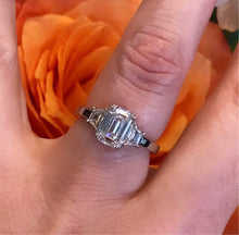 Load image into Gallery viewer, Emerald Cut Diamond Ring-2.47 CTW
