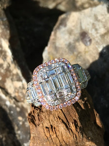 Simon G Mosaic Diamond Ring MR2638