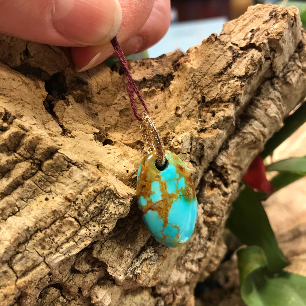 Just Jules Turquoise Charm