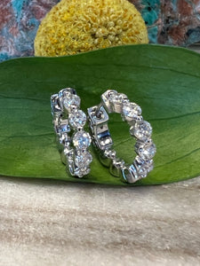 Diamond Huggie Hoop-1.00 Earrings