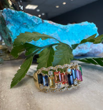 Load image into Gallery viewer, Multi Sapphire Band
