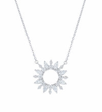 Load image into Gallery viewer, Sunburst Diamond Necklace
