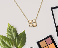 Load image into Gallery viewer, Patterned Square Necklace
