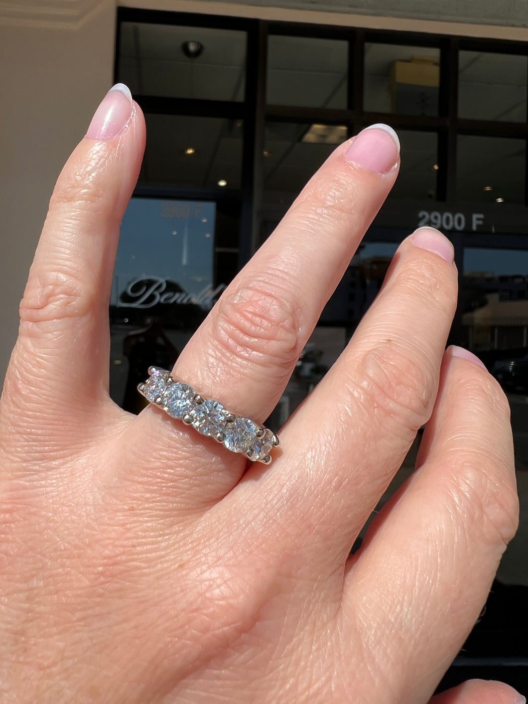 Five Diamond Band-3.00 CTW