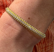 Load image into Gallery viewer, SOLD Diamond Bracelet 18k yellow
