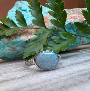 Just Jules Oval Opal Ring