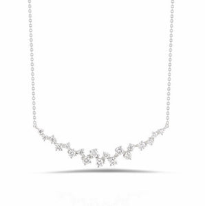 Benold’s Signature Diamond Curve Necklace