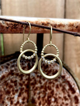 Load image into Gallery viewer, Suzy Landa Double Circle Earrings
